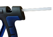 Bougies pour pistolet daim 11.5mm incolore (x10) 013008